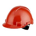 3M Peltor Uvicator G3000 White Safety Helmet, Ventilated