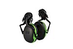 3M 7100095550 Wireless Listen Only Ear Defender with Headband, 32dB, Green, Noise Cancelling Microphone