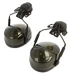 3M 7100095550 Wireless Listen Only Ear Defender with Headband, 32dB, Green, Noise Cancelling Microphone