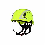 3M X5000 Green Safety Helmet with Chin Strap, Adjustable, Ventilated