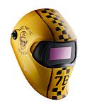 3M 100 Welding Helmet, Auto-Darkening Lens, Adjustable Headband, 44 x 93mm Lens