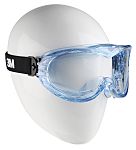 3M FAHRENHEIT, Scratch Resistant Anti-Mist Safety Goggles with Clear Lenses