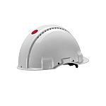 3M Peltor Uvicator G3000 White Safety Helmet, Ventilated